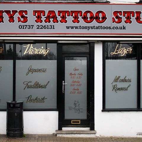 Tony's Tattoo Studio, Reigate